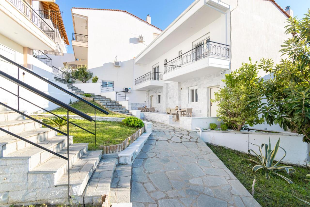 Ferienwohnung Crystal House Néos Marmarás Exterior foto