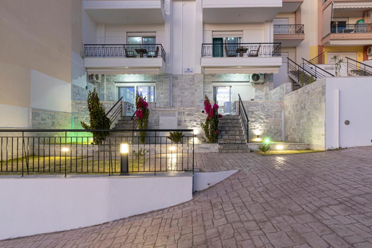 Ferienwohnung Crystal House Néos Marmarás Exterior foto