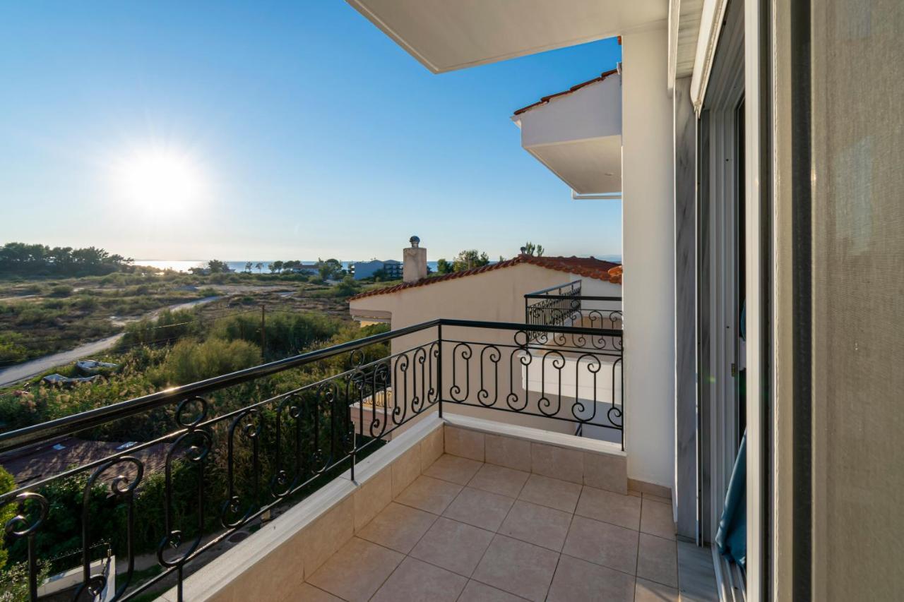 Ferienwohnung Crystal House Néos Marmarás Exterior foto