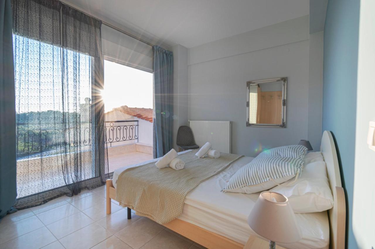 Ferienwohnung Crystal House Néos Marmarás Exterior foto